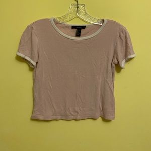 Pink Forever 21 Short Sleeve Tee
